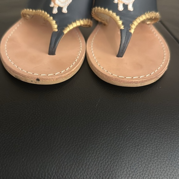 Jack Rogers Embroidered CORGI Dog Sandal 7.5 - Picture 6 of 6